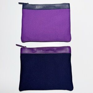 Away x United Small Zip Pouches Set of Two